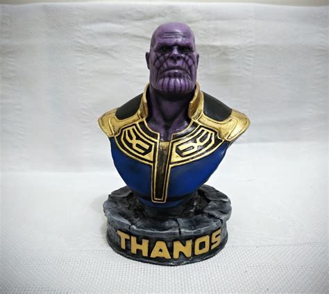 Marvel Thanos Bust 3d Print Model Cgtrader