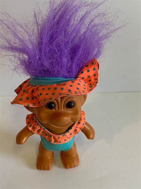 90s Tnt Troll Doll Vintage Troll Doll 90s Troll Doll Swim Etsy