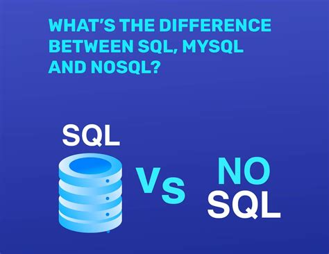 WHATS THE DIFFERENCE BETWEEN SQL MYSQL AND NOSQL