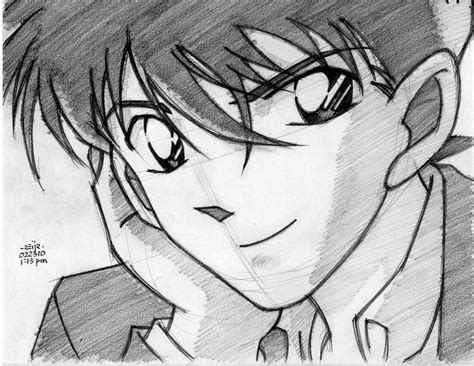 Kudou Shinichi Conan Anime Sketch Detective Conan
