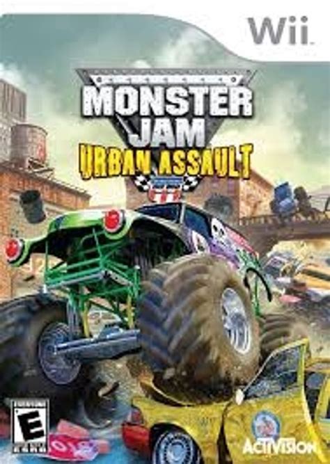 Monster Jam Urban Assault Nintendo Wii Game For Sale Dkoldies