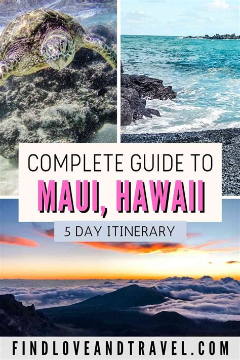 Epic 5 Days In Maui Hawaii Itinerary How To Plan The Perfect Maui Trip