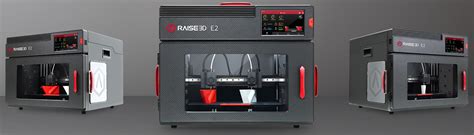 independent dual extruder 3d printer raise3d e2 printer