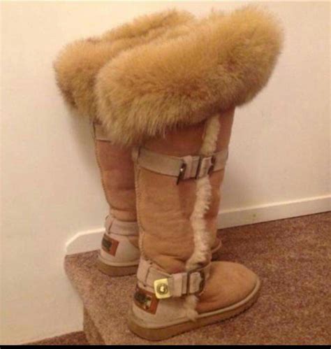 Pin By Furlover4 On Uggs Fur Boots Furry Boots Boots