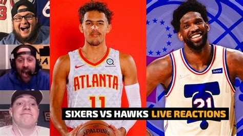 Sixers Vs Hawks Game 3 Livestream Reactions Philadelphia 76ers Vs Hawks 2021 Nba Playoffs
