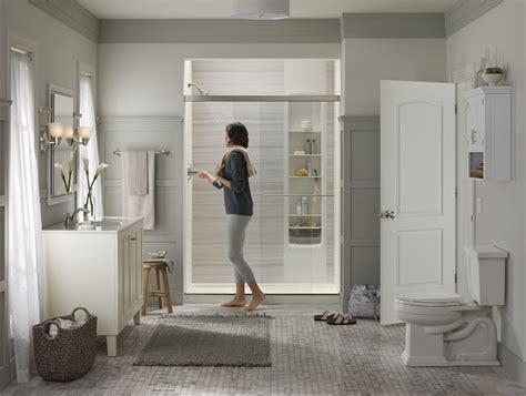 kohler Walk-In Shower Beauty and Comfort! #kohlershower #