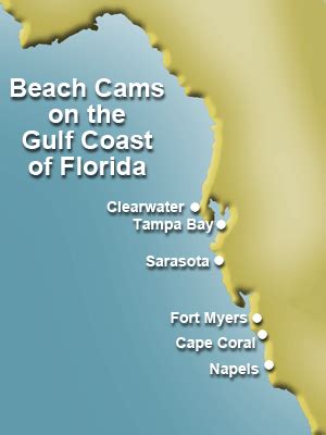 Beach Cams On The Florida Gulf Coast From Tampa Bay Fort Myers Cape Coral And Clearwater