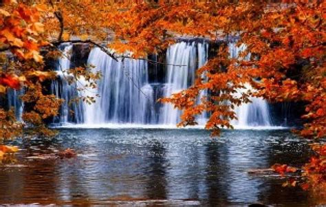 1920x1080px 1080p Free Download Autumn Waterfall Fall Autumn