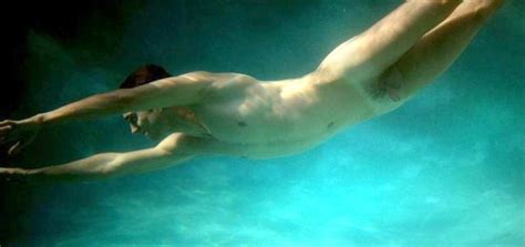 Guy Naked Underwater