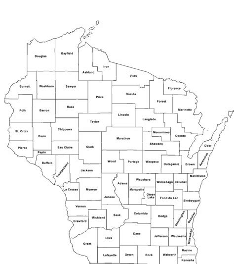 Draw Your Map Wisconsin London Top Attractions Map