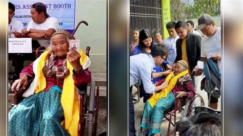But just as women's voting rights weren't always the law of the land, neither was their disenfranchisement. 107-year-old woman casts her vote in Sikkim - Elections News