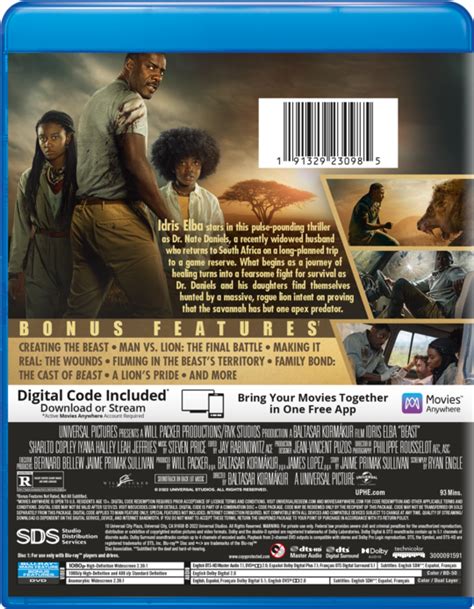 Beast 2022 Watch Page Dvd Blu Ray Digital Hd On Demand