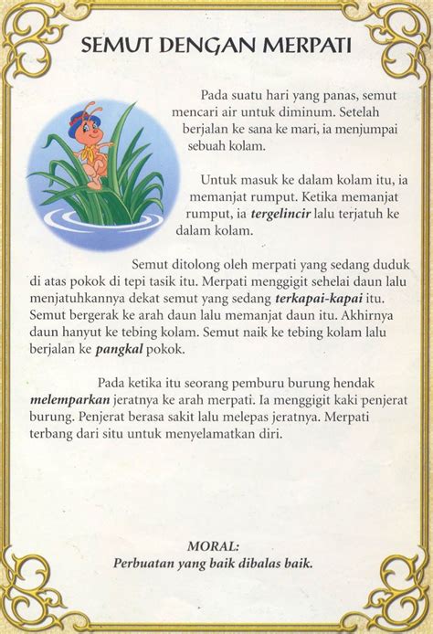 Cerpen Pendidikan Moral Pendek Kelompok Siswa