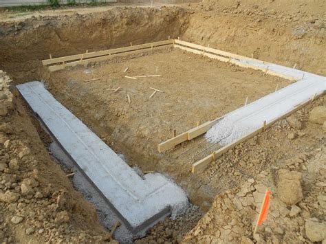Garage Footings Home Construction Octagon House Construction