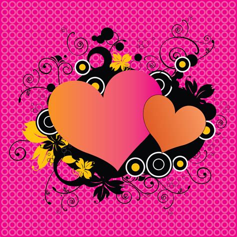 Love Hearts Vector Art And Graphics