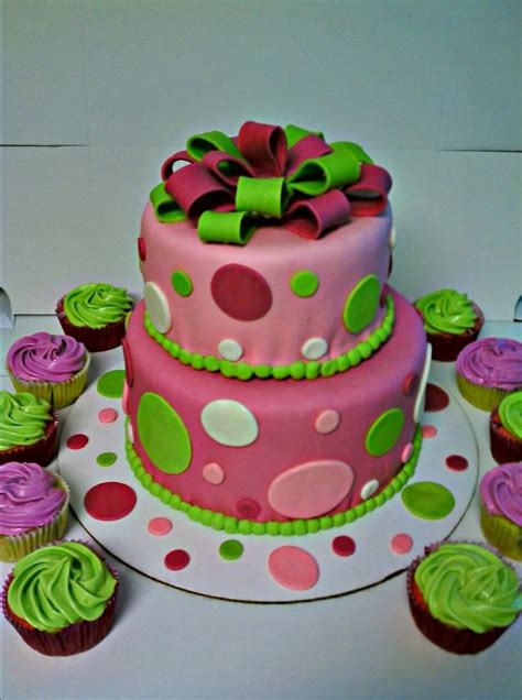 Polka Dot Birthday Cakecentral Com