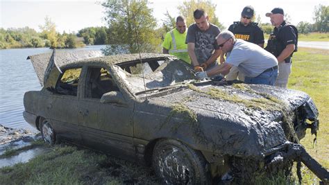 14 Years Later Stolen Car Found In Pond A Mile Away