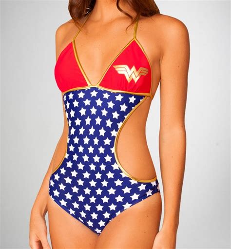 Ridiculously Awesome Swimsuits That Show Off Your Geeky Side Women Swimsuits Womens Monokini
