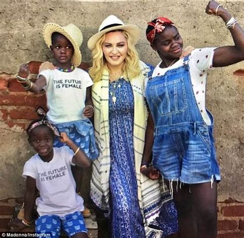 Madonna Pays Tribute To Her Children On Instagram Daily Mail Online