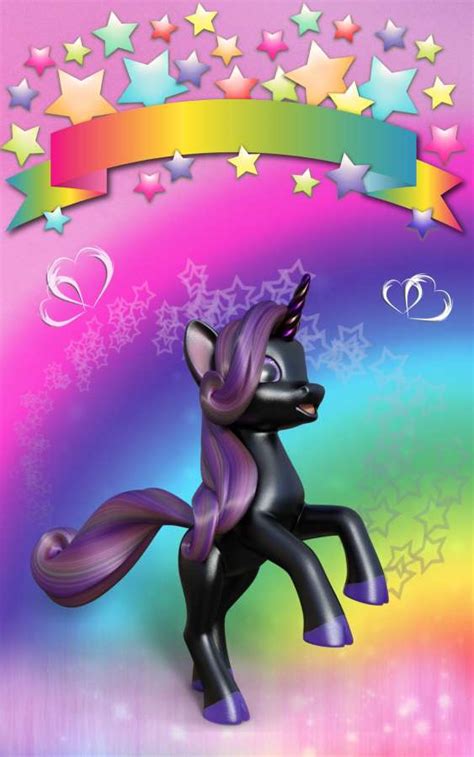 🥇 Imagen de Unicornio Negro - 【FOTO GRATIS】 100011227