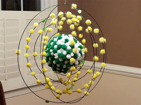 Model Of The Element Plutonium Atom Model Project Science Project