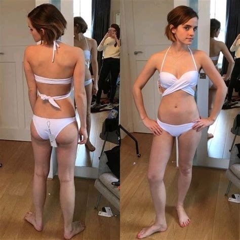 Emma Watson Exudes Confidence And Grace In Her Latest White Lingerie