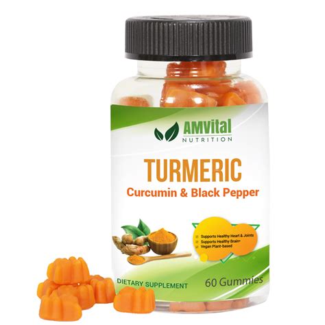 Turmeric Black Pepper Gummies AMVital