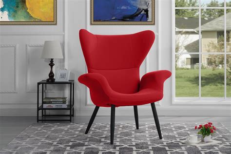 Contemporary Velvet Accent Armchair Futuristic Style Living Room Chair