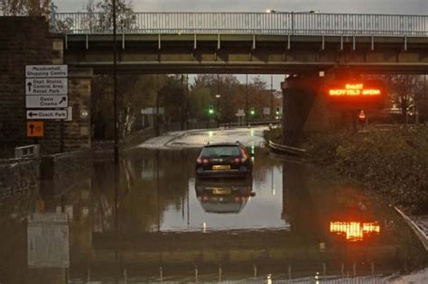 Meadowhall Flood Hundreds Of People Left Stranded After Flooding In