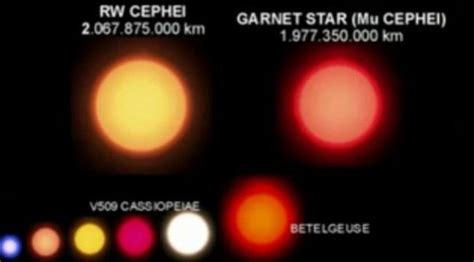 As 10 Maiores Estrelas Conhecidas Do Universo Astronomia Oficial Amino