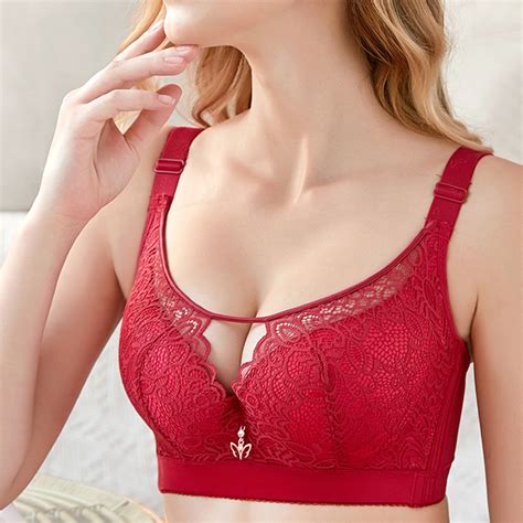 Full Cup Lace Bras For Women C D Cup Sexy Bra Underwire Big Size
