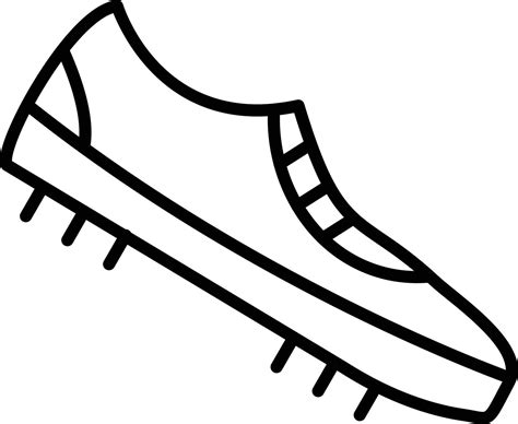 Shoe Outline Icon 9242224 Vector Art At Vecteezy