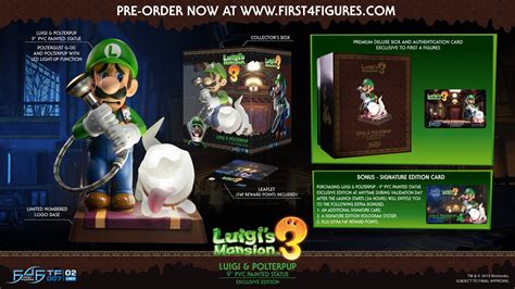 First 4 Figures Reveals Luigis Mansion 3 Statue Nintendo Wire