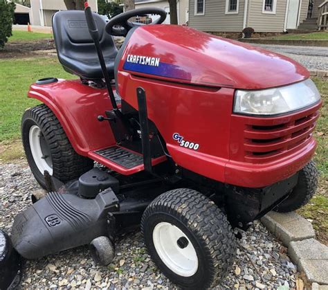 Sears Gt5000 Garden Tractor At Craftsman Tractor