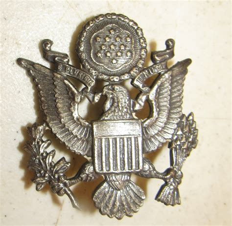 Sold Price Antique Wwii Eagle E Pluribus Unum Lapel Hat Pin Military