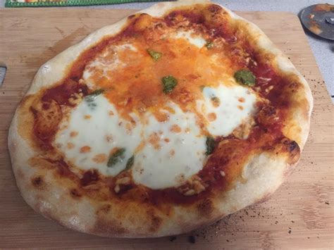 Typically, pizza dough is degassed twice because the recipe often calls for you to degas the dough after each rise. overview for ThatJazzGuy