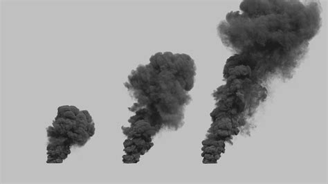 Large Scale Smoke Plumes Vol 1 Stock Footage Collection Actionvfx