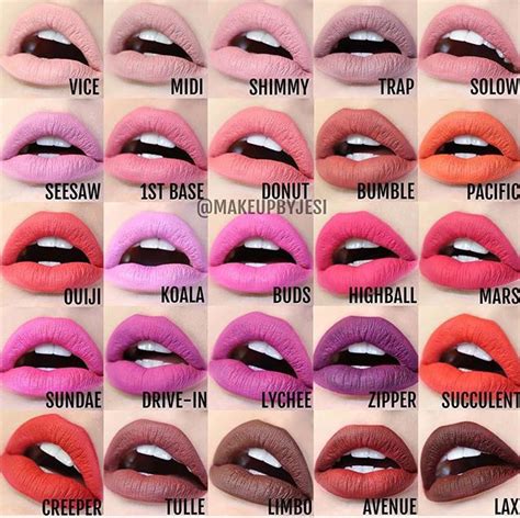 All Of The Colourpop Liquid Lipsticks Swatched Glam Makeup Tutorial