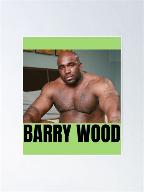 Big Dick Black Guy Meme Barry Wood Poster For Sale By Flookav