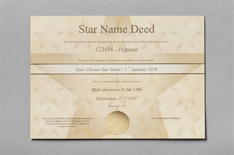 Star Name Product Gallery