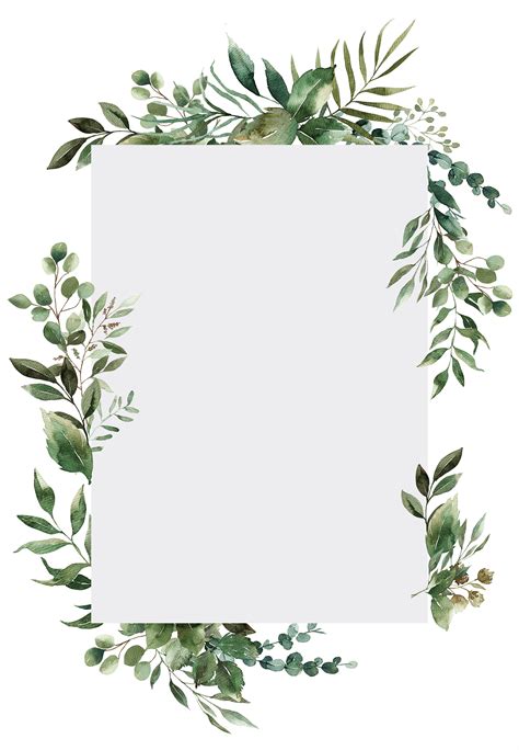 Printable Greenery