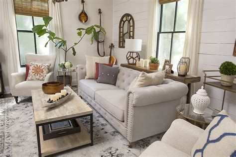 By laurel foundry modern farmhouse®. 10 Modern Farmhouse Living Room Ideas - Housely