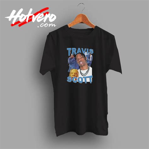 Travis Scott Homage Vintage Style T Shirt By