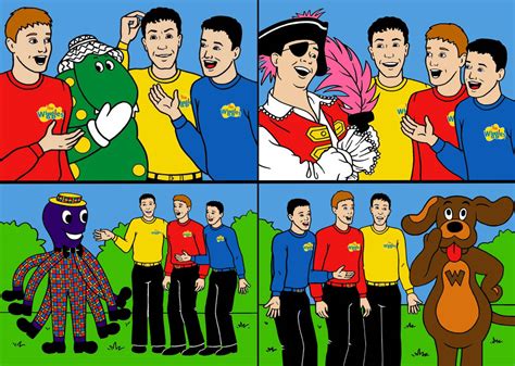 The Awake Wiggles Talking To The Wiggly Friends By Maxamizerblake On