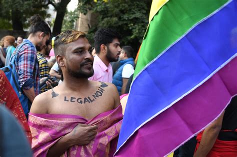 Pictures India S First Pride March Since Gay Sex Was Decriminalised Pinknews