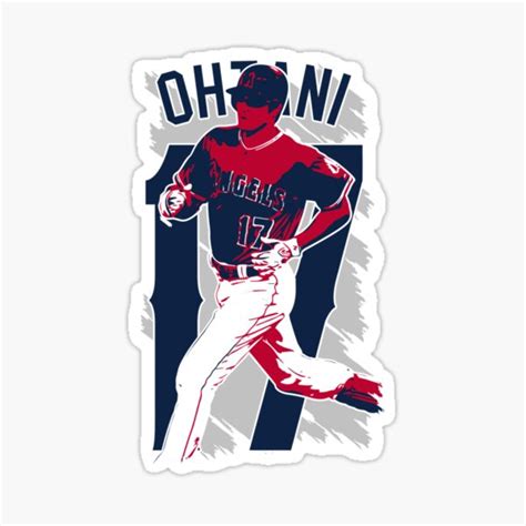 Shohei Ohtani 17 Sticker For Sale By Yeahguycoo Redbubble