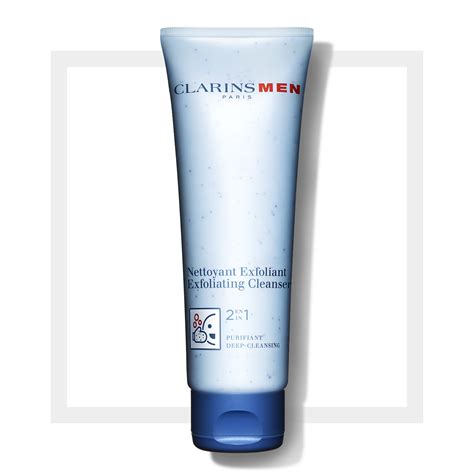 Avoiding heavy cream cleansers can be helpful, so you don't bog down your skin. Men's Exfoliating Cleanser, Best Men's Face Cleanser - Clarins
