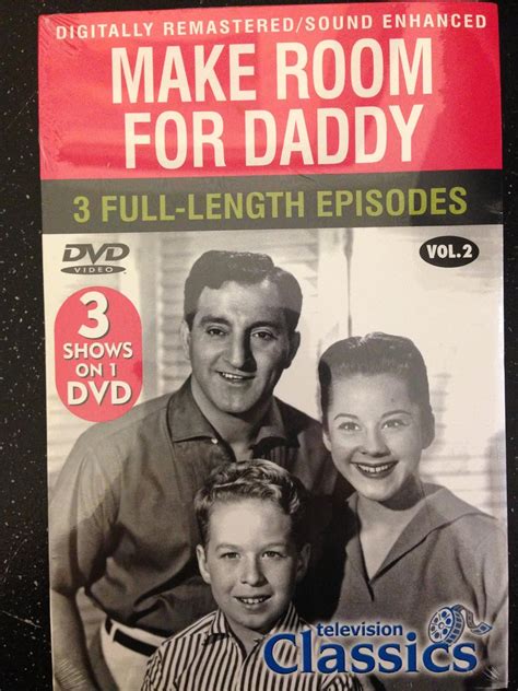 Make Room For Daddy 3 Full Length Episodes Danny Thomas