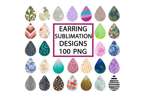 Seaside Sass Designs Instant Digital Download Jewelry And Accessory Sublimation Design Bundles
