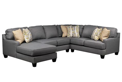 Chamberly 4 Piece Sectional Wlaf Chaise Sectional Leather Sectional